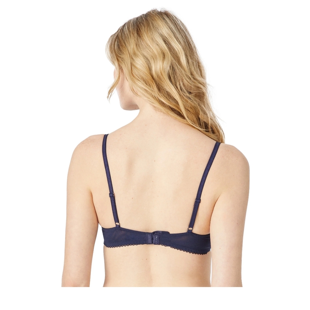 Adore Me Women’s Chelsey Floral Lace Unlined Underwire Bra - Picture 3 of 8